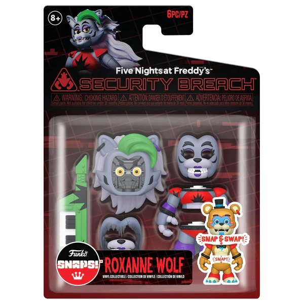 Funko SNAPS!: Five Nights At Freddy's Security Breach - Roxanne Wolf Vinyl Figure - Image 2