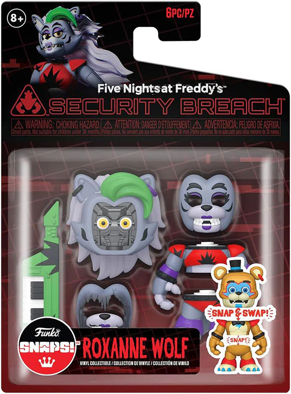 Funko SNAPS!: Five Nights At Freddy's Security Breach - Roxanne Wolf Vinyl Figure - Image 3