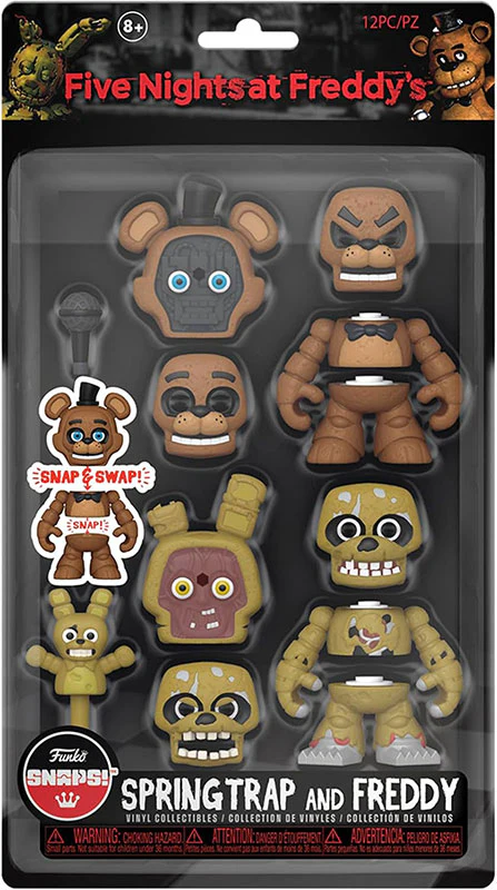 Funko SNAPS!: Five Nights At Freddy's - Springtrap And Freddy Vinyl Figure 2 Pack - Image 4