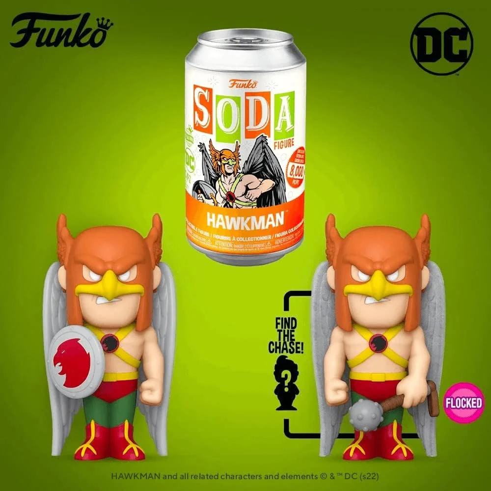 Funko Vinyl Soda: DC Comics - Hawkman - Image 3