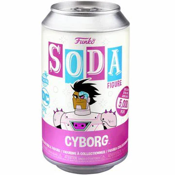 Funko Vinyl Soda: DC: Teen Titans GO! - Cyborg - Image 2