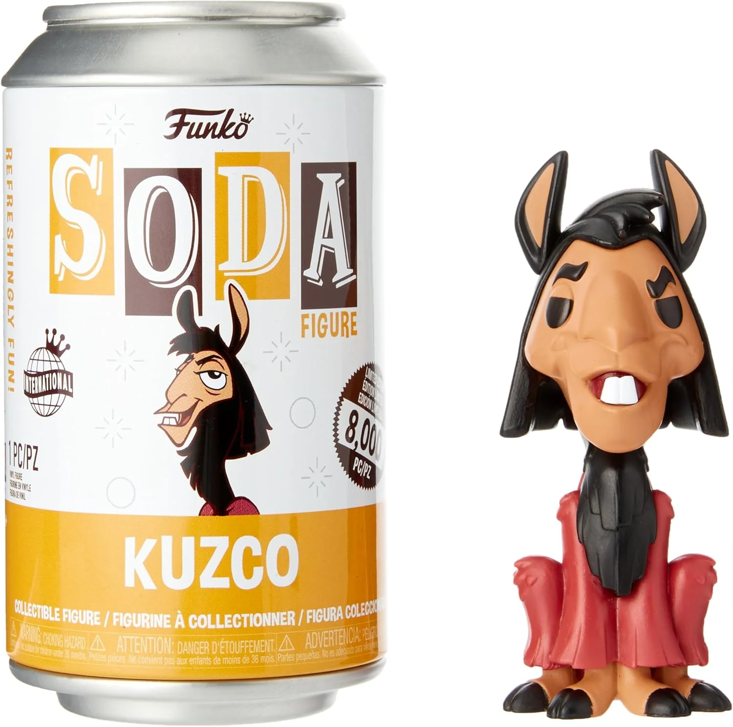 Funko Vinyl Soda: Disney: Emperor's New Groove - Llama Kuzco - Image 4