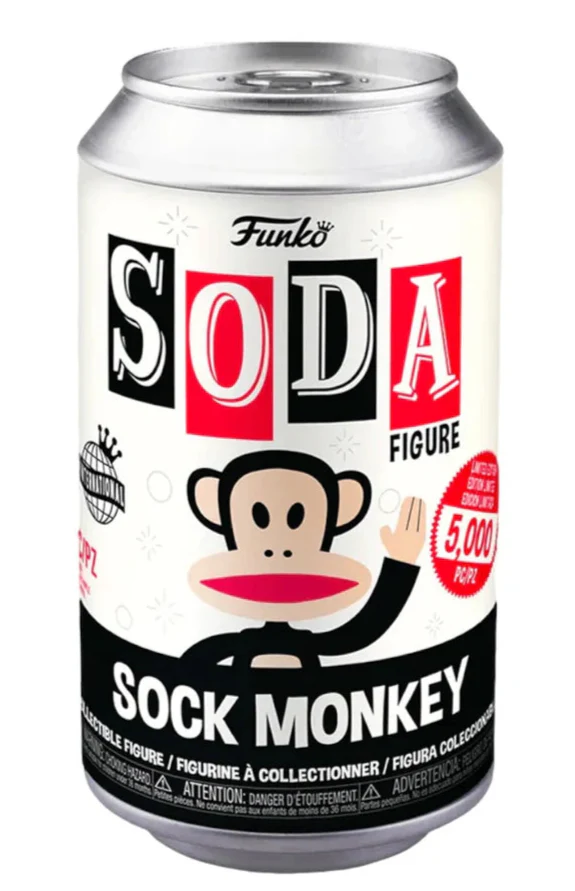 Funko Vinyl Soda: Paul Frank - Sock Monkey - Image 2