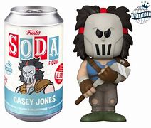 Funko Vinyl Soda: Teenage Mutant Ninja Turtles - Casey Jones - Image 3