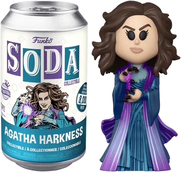 Funko Vinyl Soda: WandaVision - Agatha Harknes - Image 3