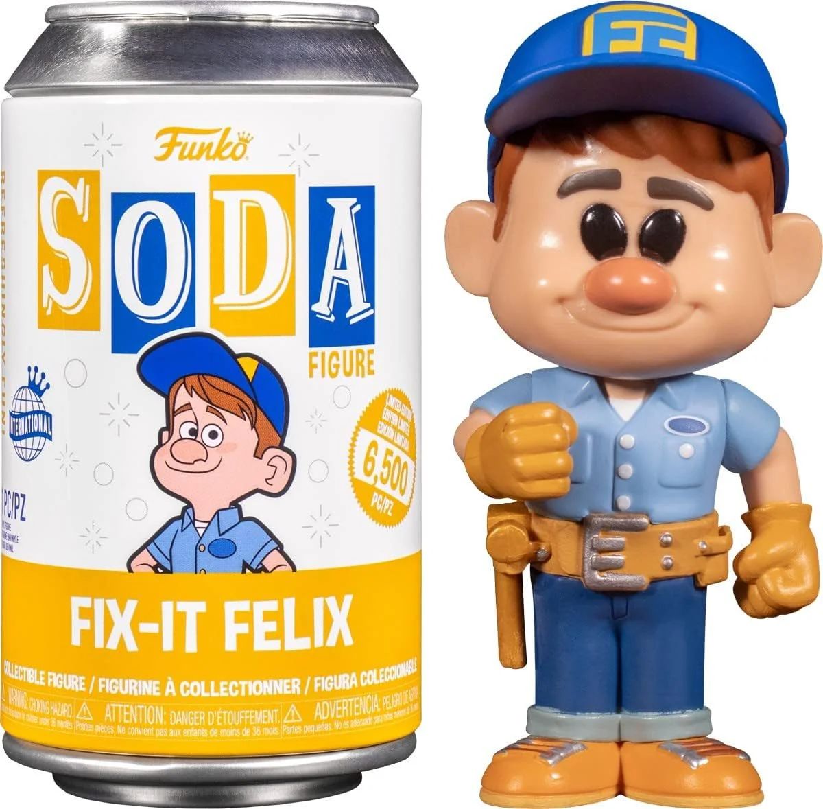 Funko Vinyl Soda: Wreck-It Ralph - Fix It Felix - Image 5