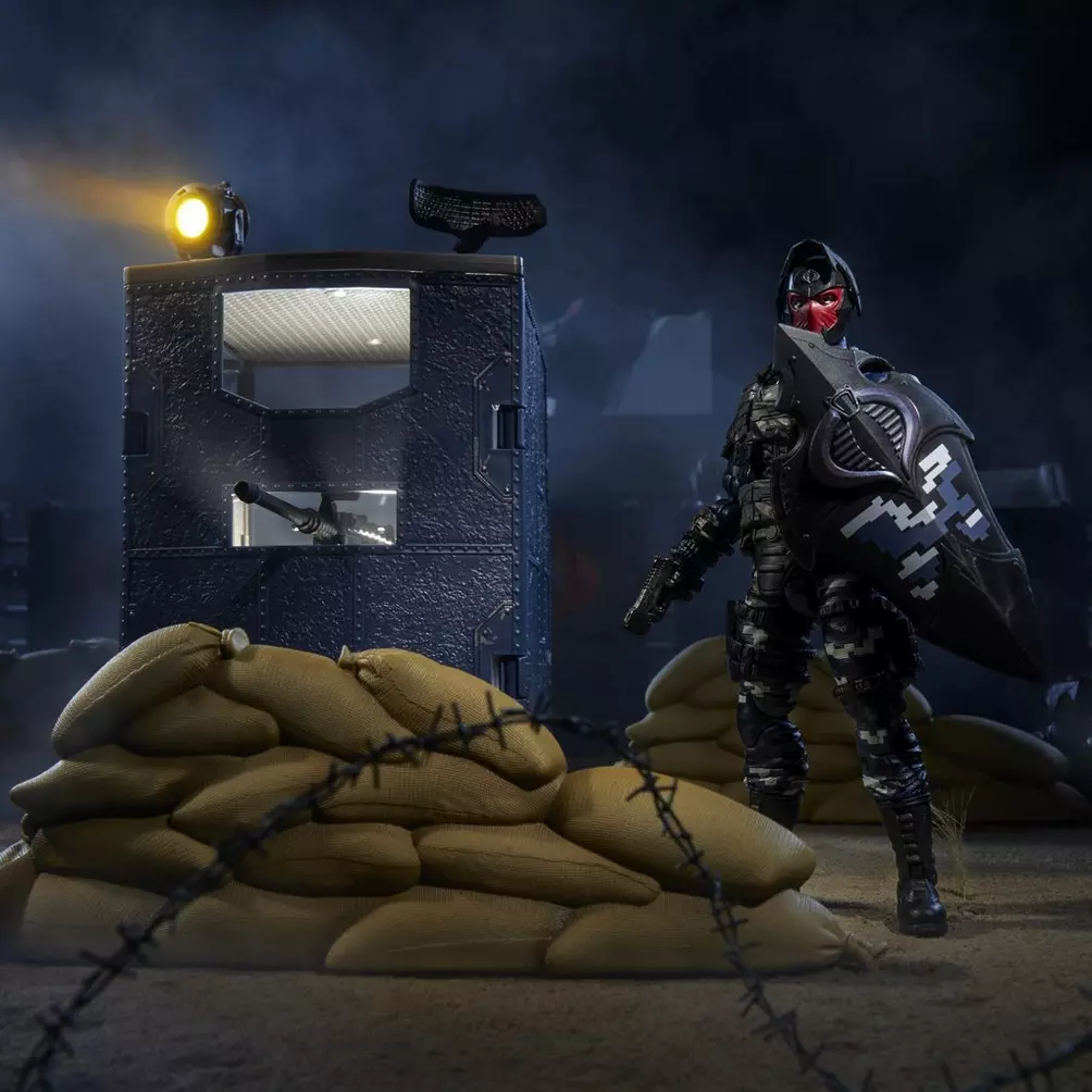 G.I. Joe - Cobra Trench Viper & Cobra Fortification - Image 4