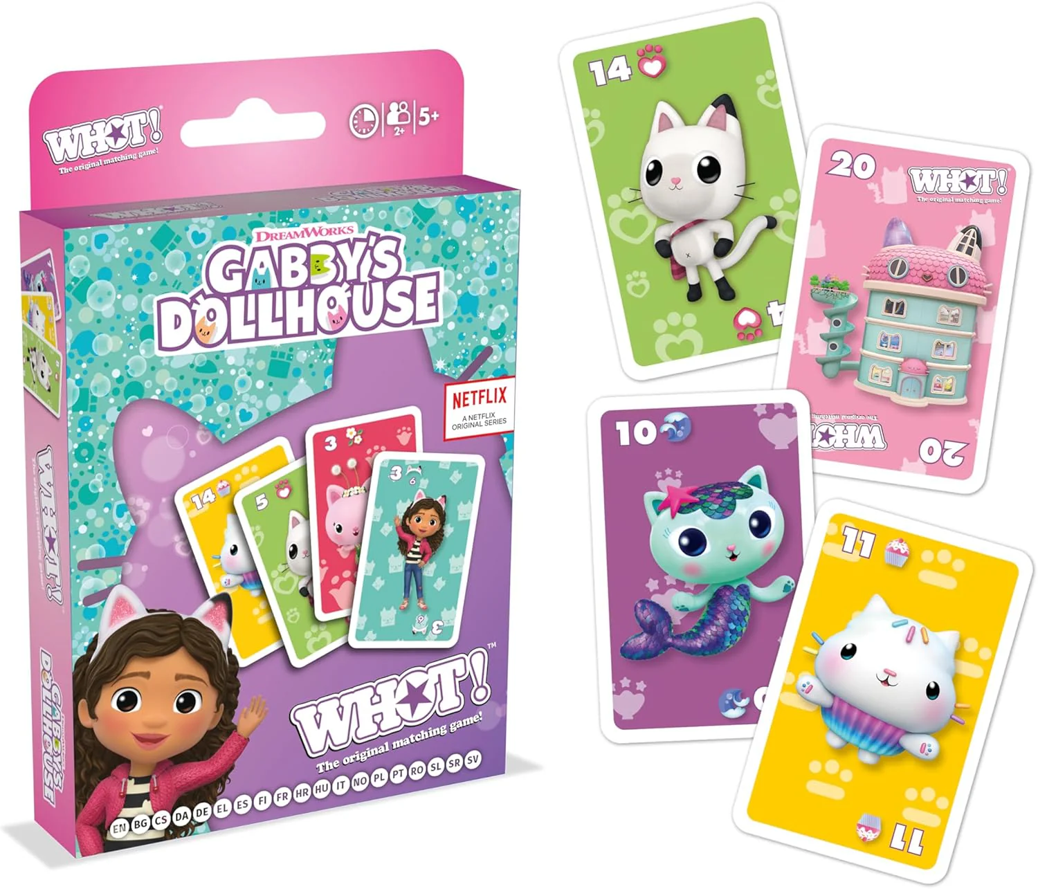 Gabby's Dollhouse WHOT! Card Game - Image 3