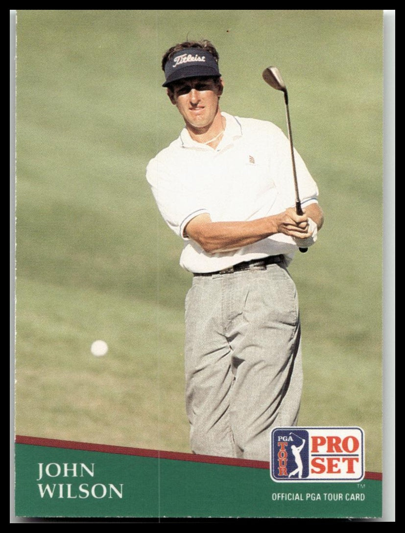 Golf Singles 1991 Pro Set PGA Tour [66 John Wilson