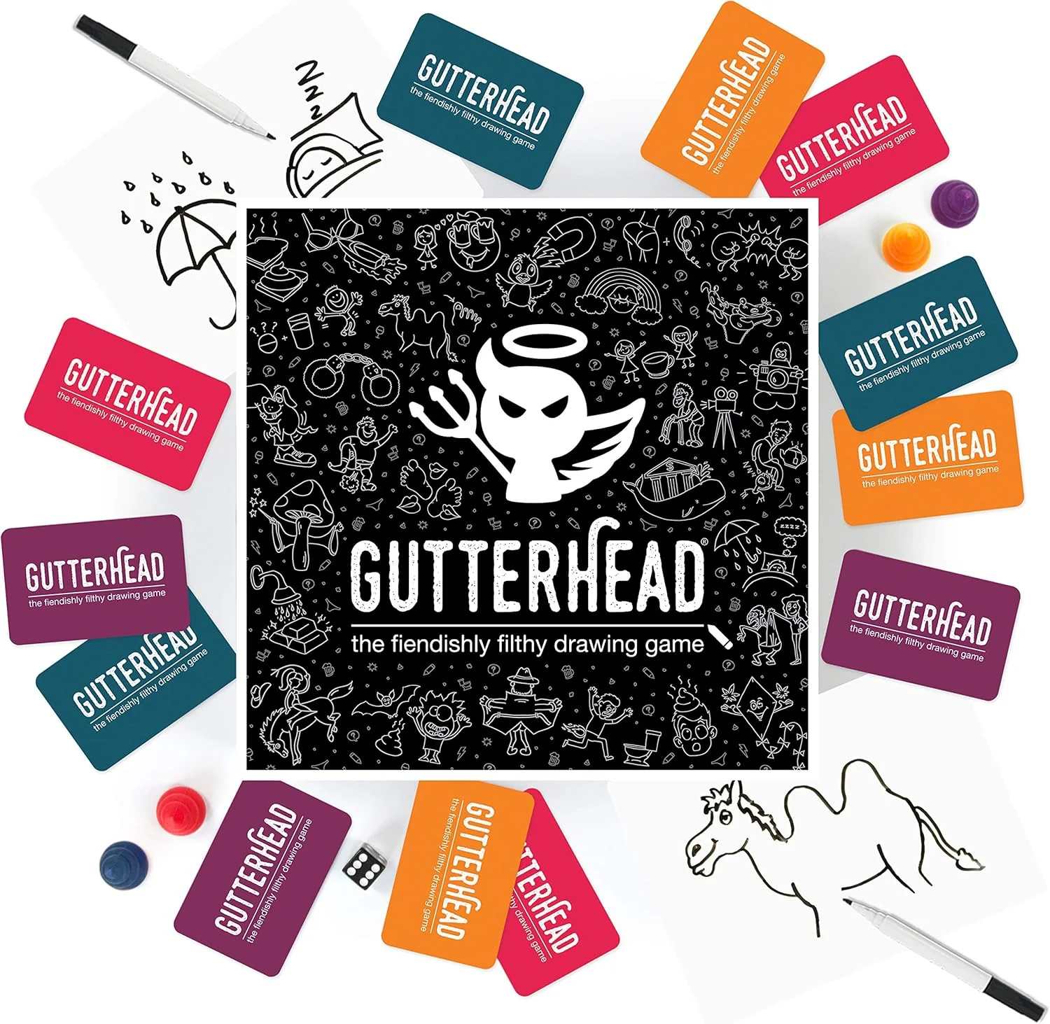 Gutterhead - The Fiendishly Filthy Drawing Game - Image 3