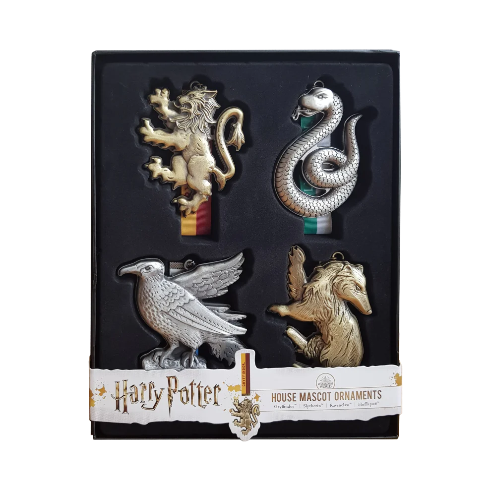 Harry Potter - Hogwarts Mascot Ornaments