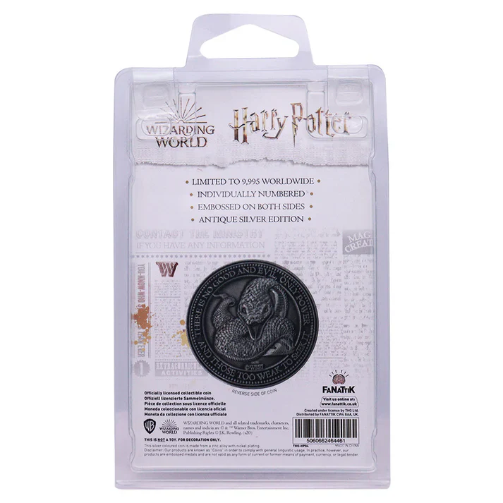 Harry Potter Limited Edition Lord Voldemort Collectible Coin - Image 3