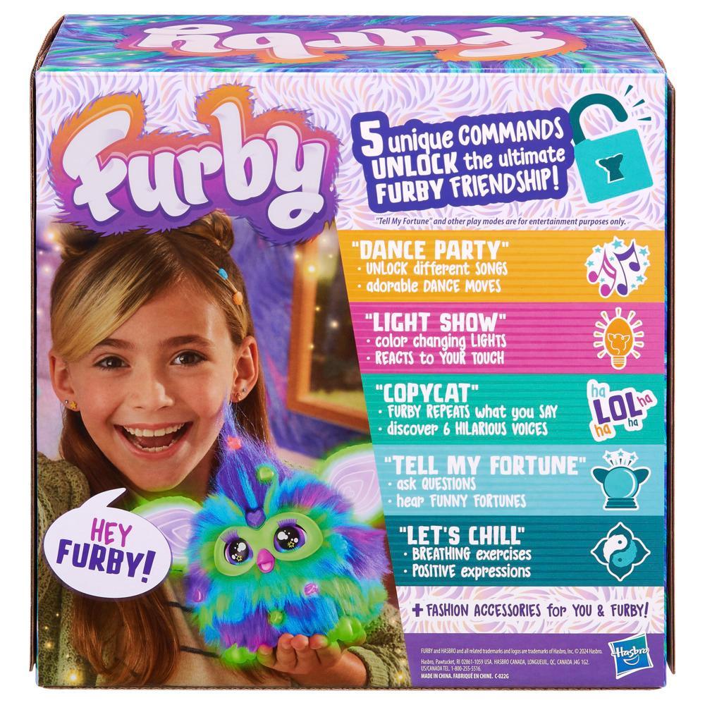 Hasbro Furby Interactive Plush Toy - Glow In The Dark - Image 3