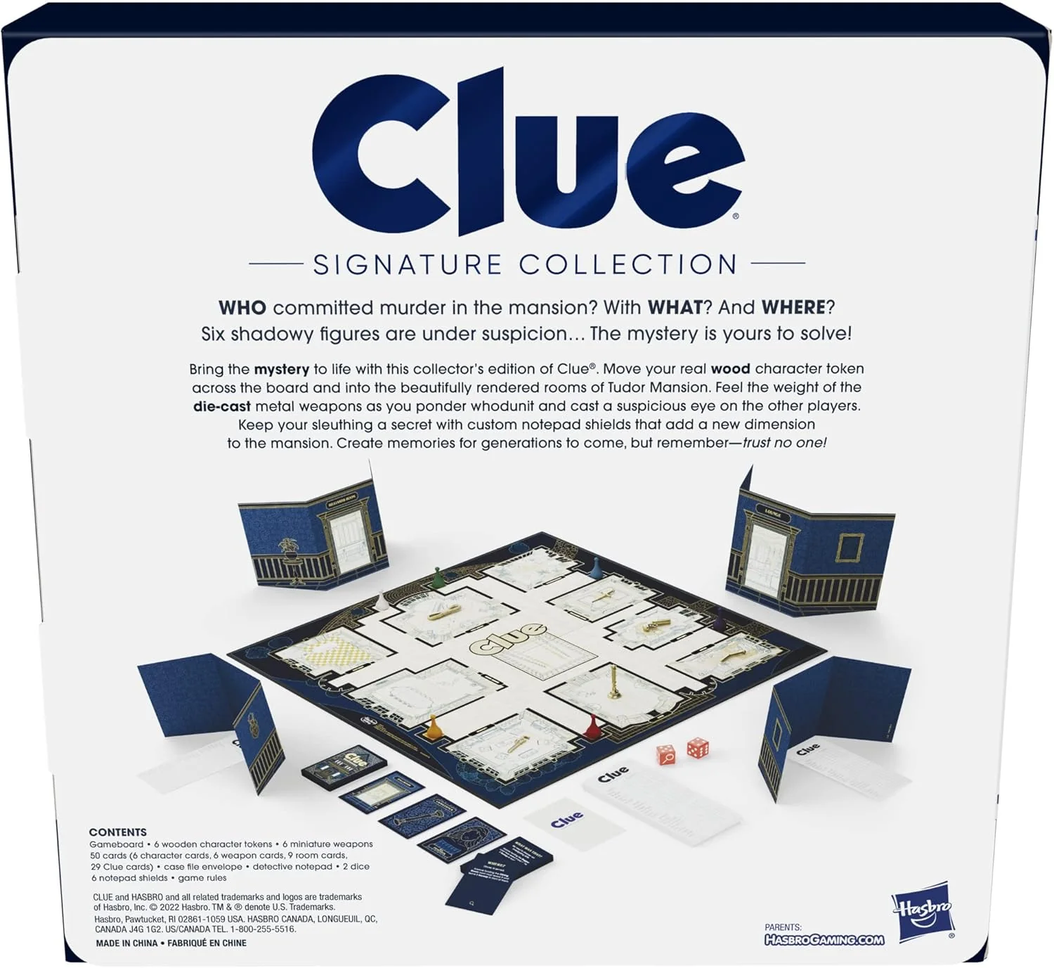 Hasbro Gaming CLUE Signature Collection - Image 3
