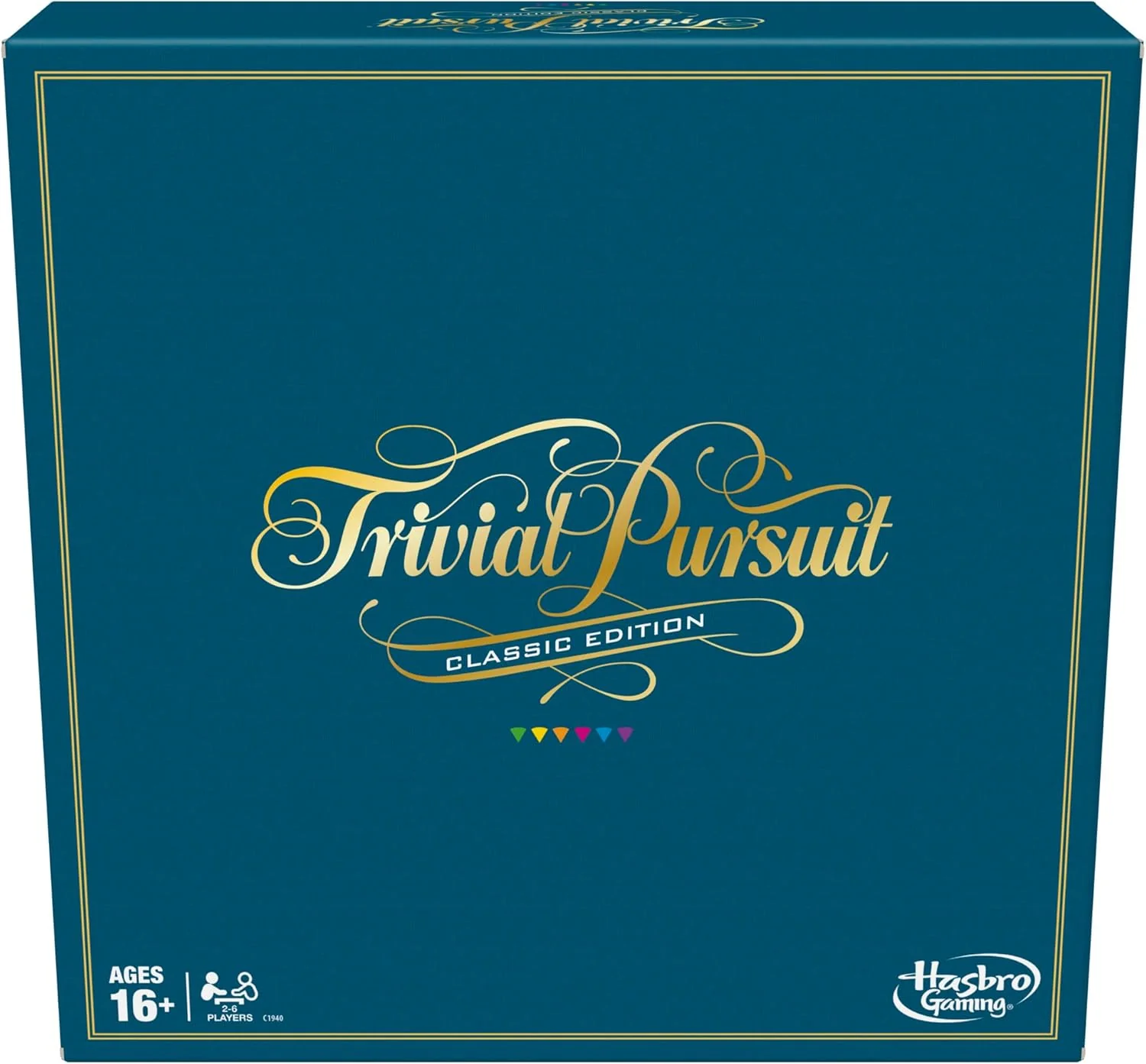 Hasbro Gaming: Trivial Pursuit Classic Edition Board Game