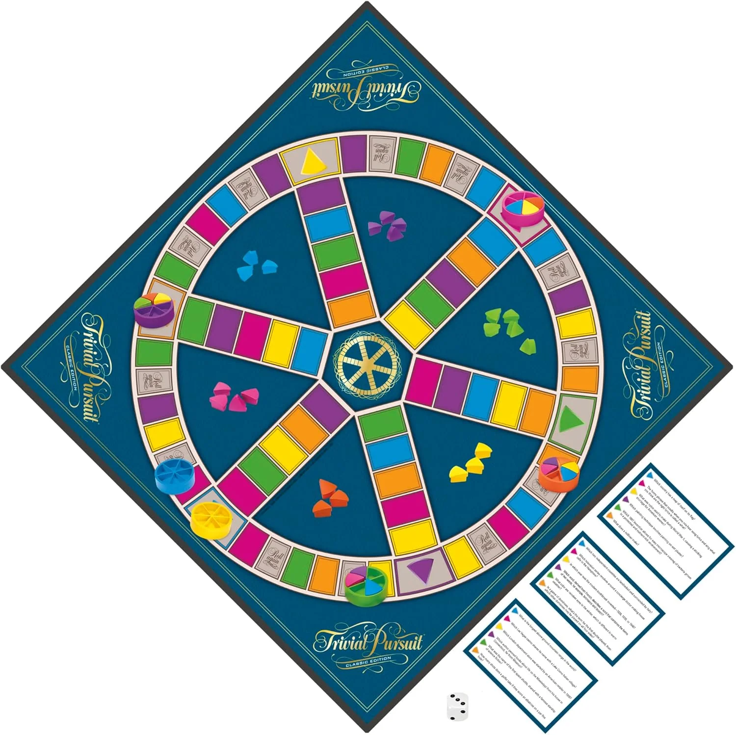 Hasbro Gaming: Trivial Pursuit Classic Edition Board Game - Image 3