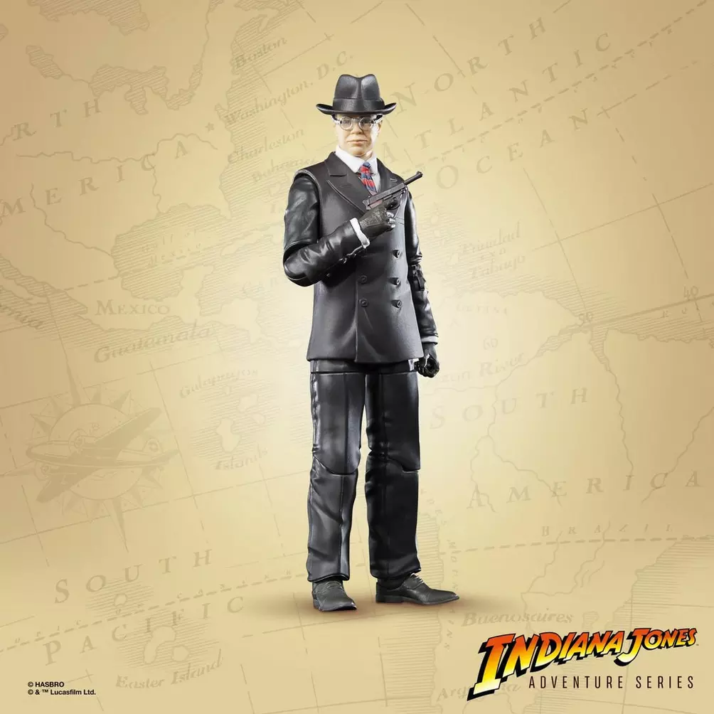 Hasbro Indiana Jones Raiders of the Lost Ark: Major Arnold Toht 6 Inch Figurine - Image 5