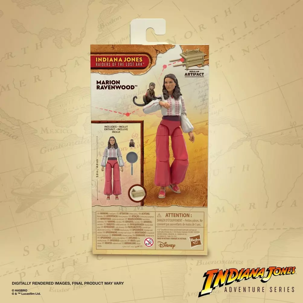 Hasbro Indiana Jones Raiders of the Lost Ark: Marion Ravenwood 15cm Figurine - Image 3