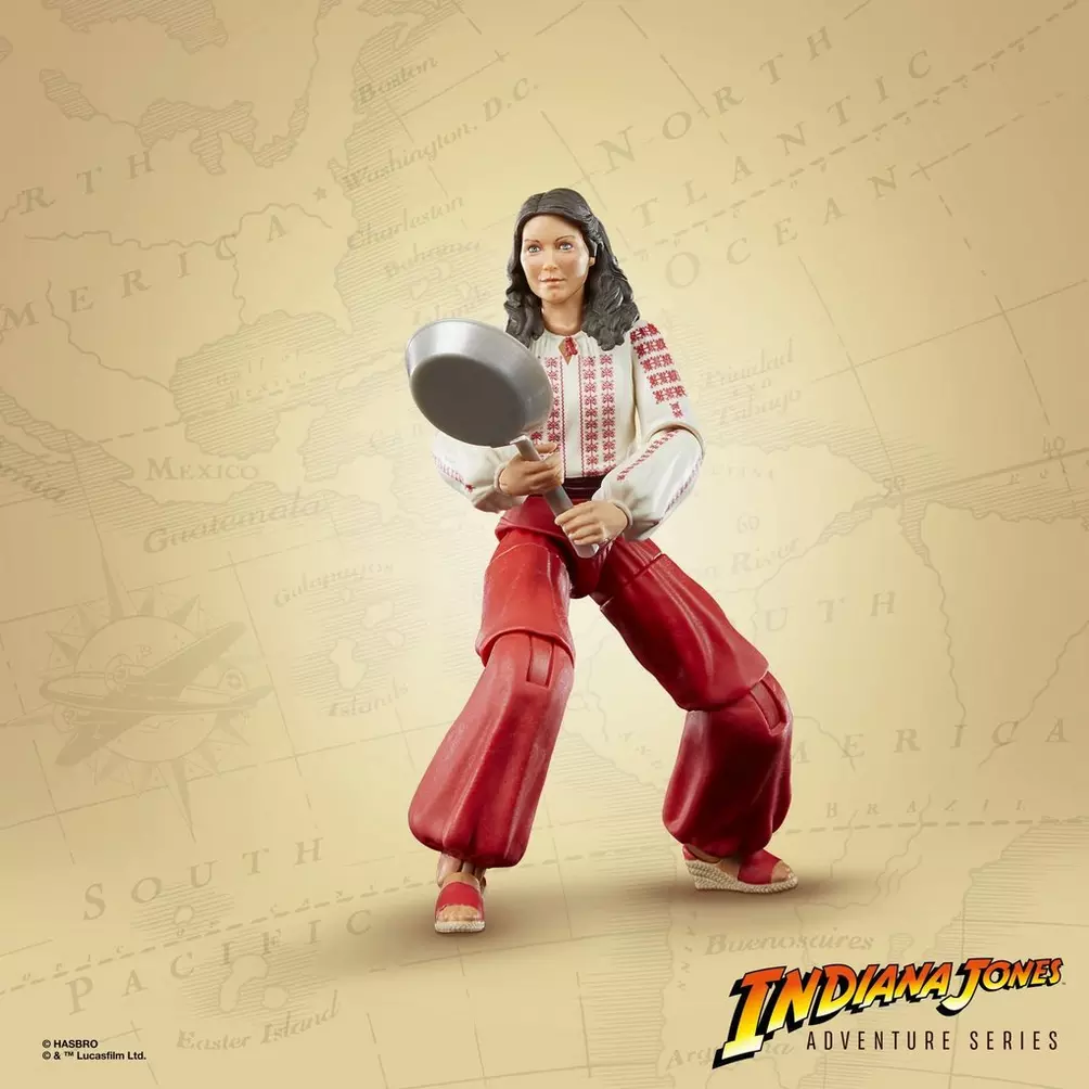 Hasbro Indiana Jones Raiders of the Lost Ark: Marion Ravenwood 15cm Figurine - Image 5