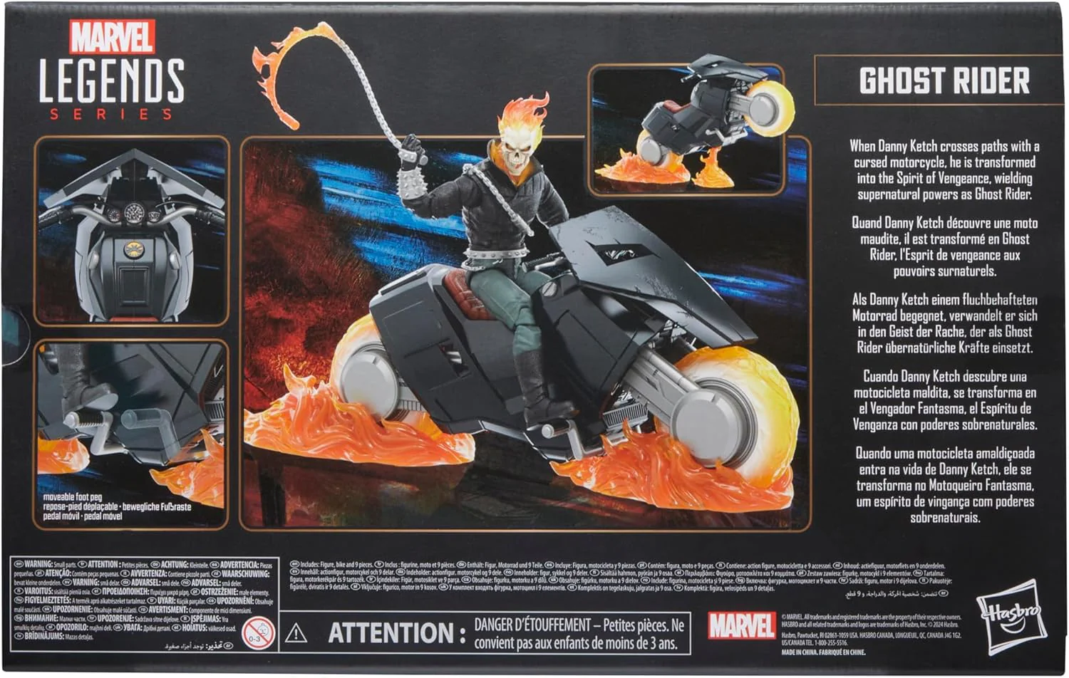 Hasbro Marvel Legends: 85th Anniversary Ghost Rider Deluxe - Image 3