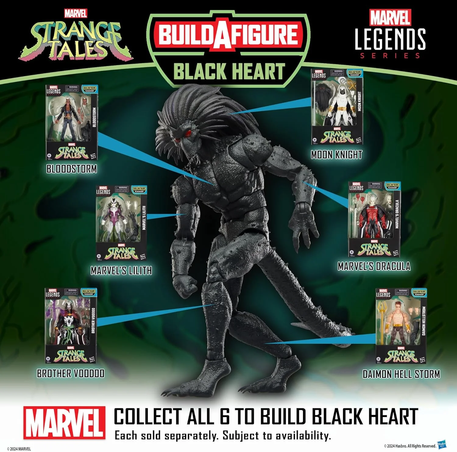 Hasbro Marvel Legends: Strange Tales Bloodstorm Figure - Image 4