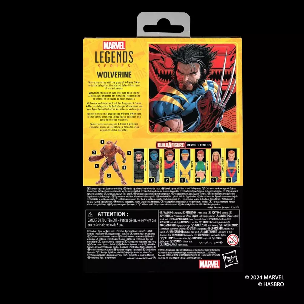Hasbro Marvel Legends: X-MEN Wolverine Action Figure - Image 3