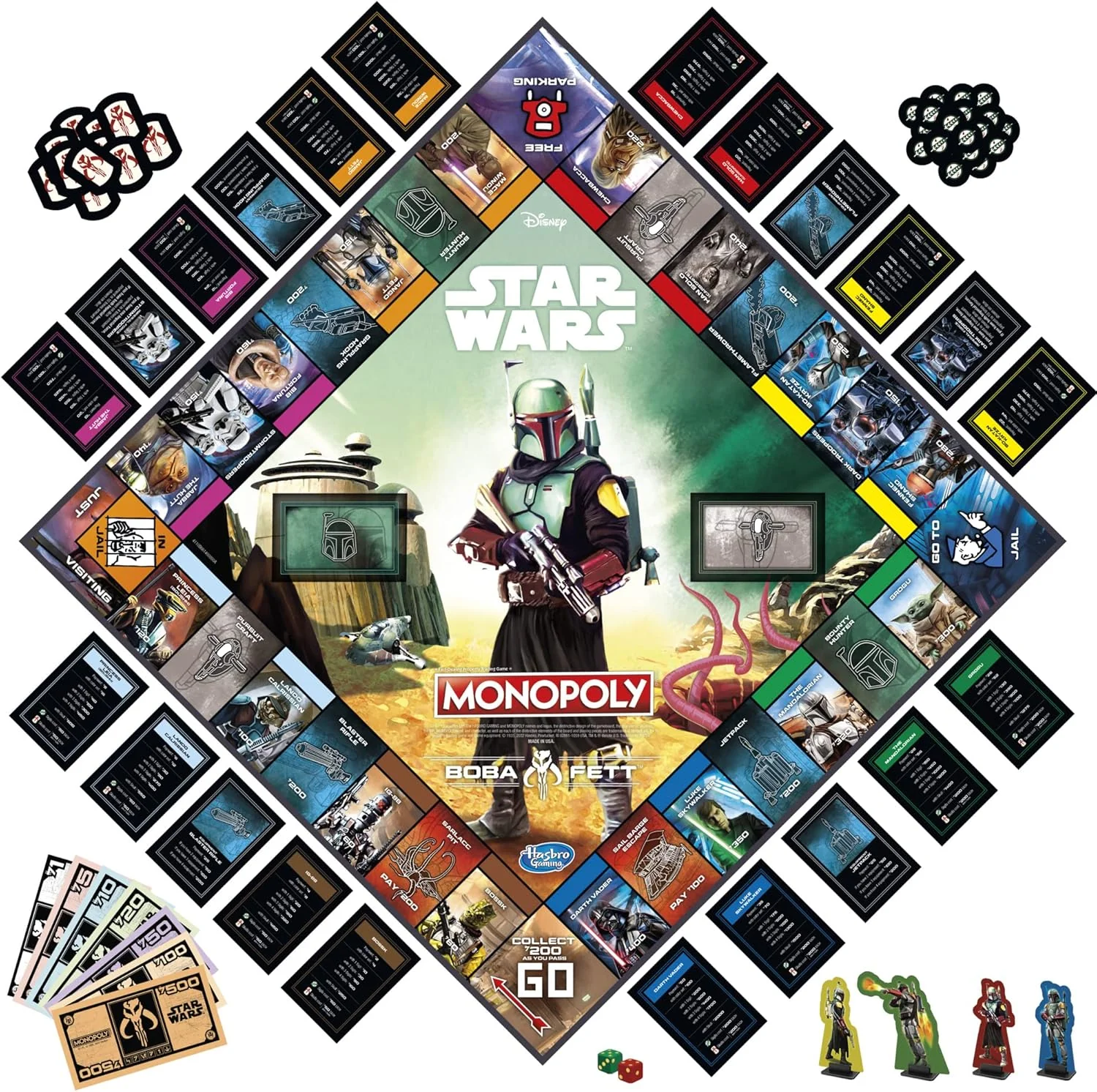 Hasbro Monopoly: Boba Fett Edition - Image 2