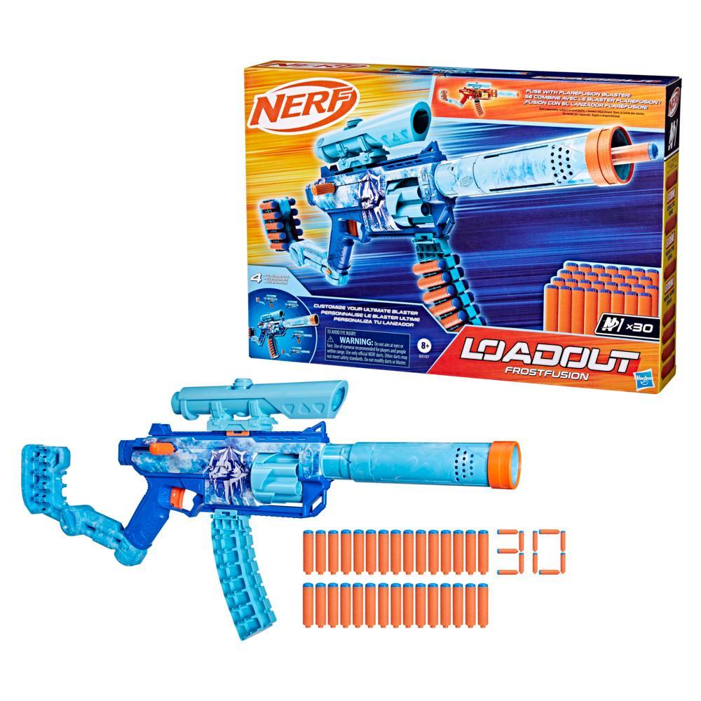 Hasbro NERF Loadout Frost Fusion Dart Blaster - Image 2