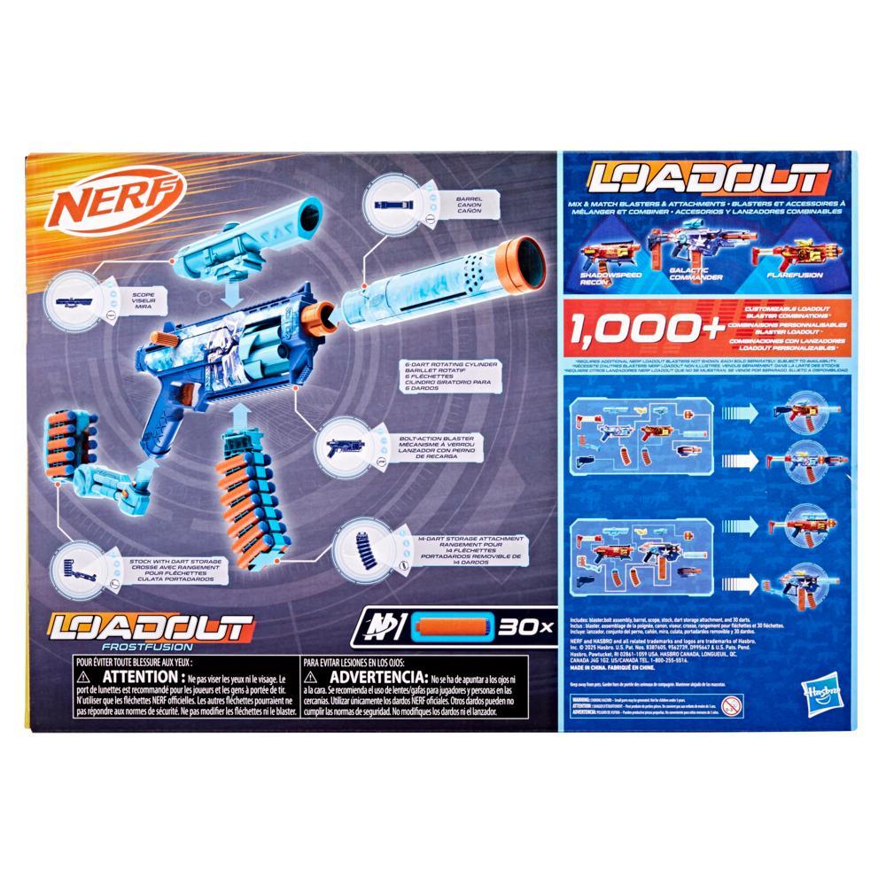 Hasbro NERF Loadout Frost Fusion Dart Blaster - Image 3