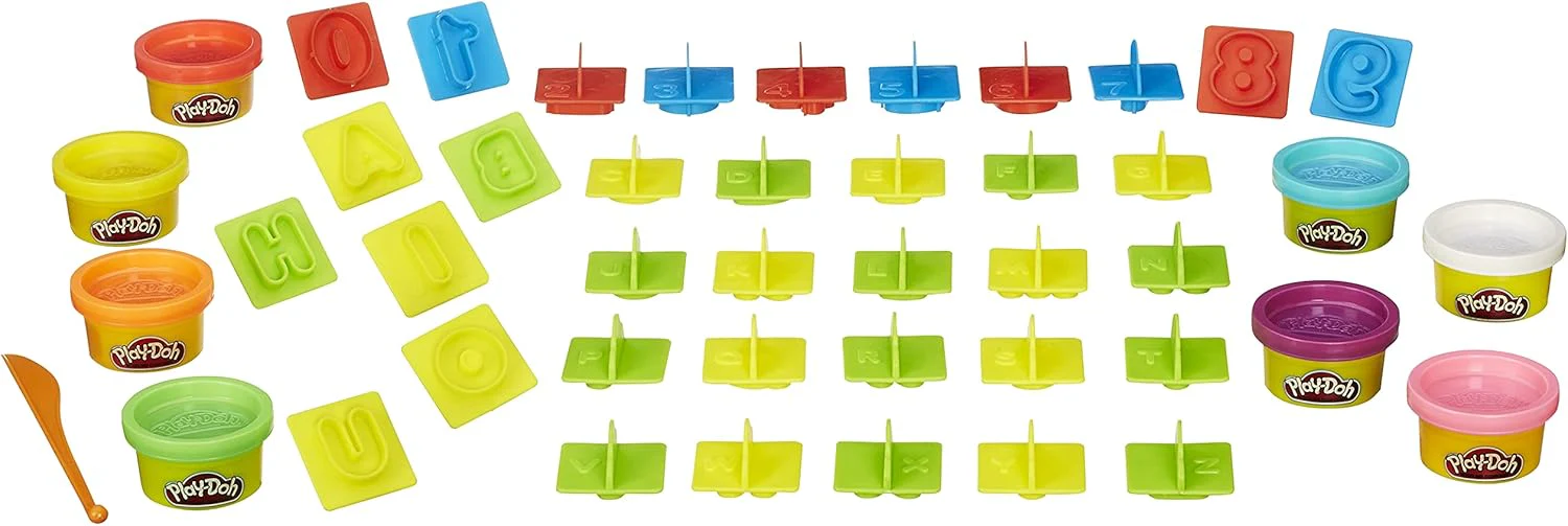 Hasbro Play-Doh: Numbers, Letters 'N Fun 35 Pc Set - Image 2