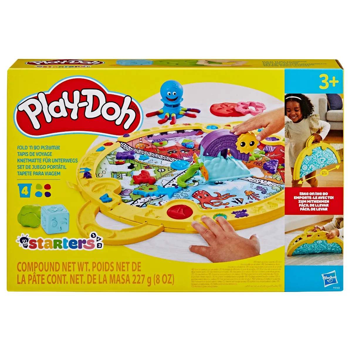Hasbro Play-Doh Starters Fold and Go Playmat - Image 2
