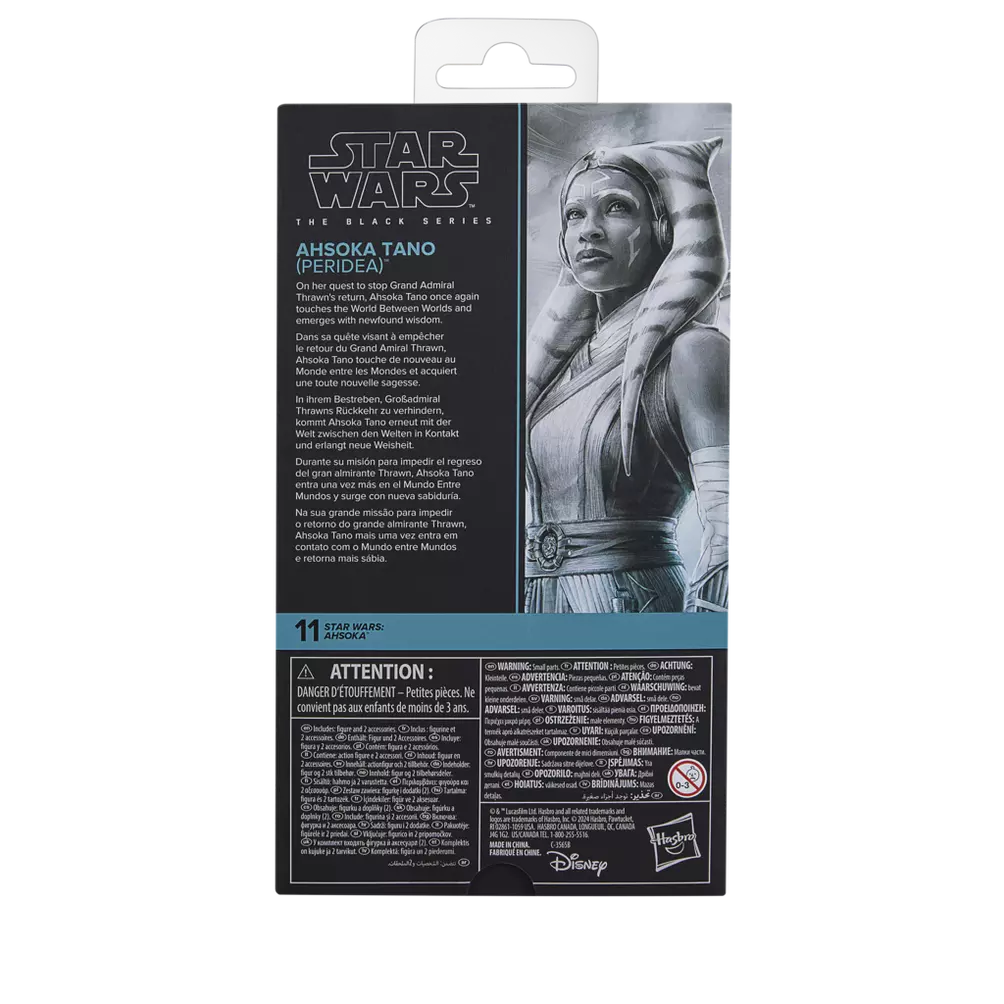 Hasbro Star Wars: The Black Series Ashoka Tano Action Figure - Image 4