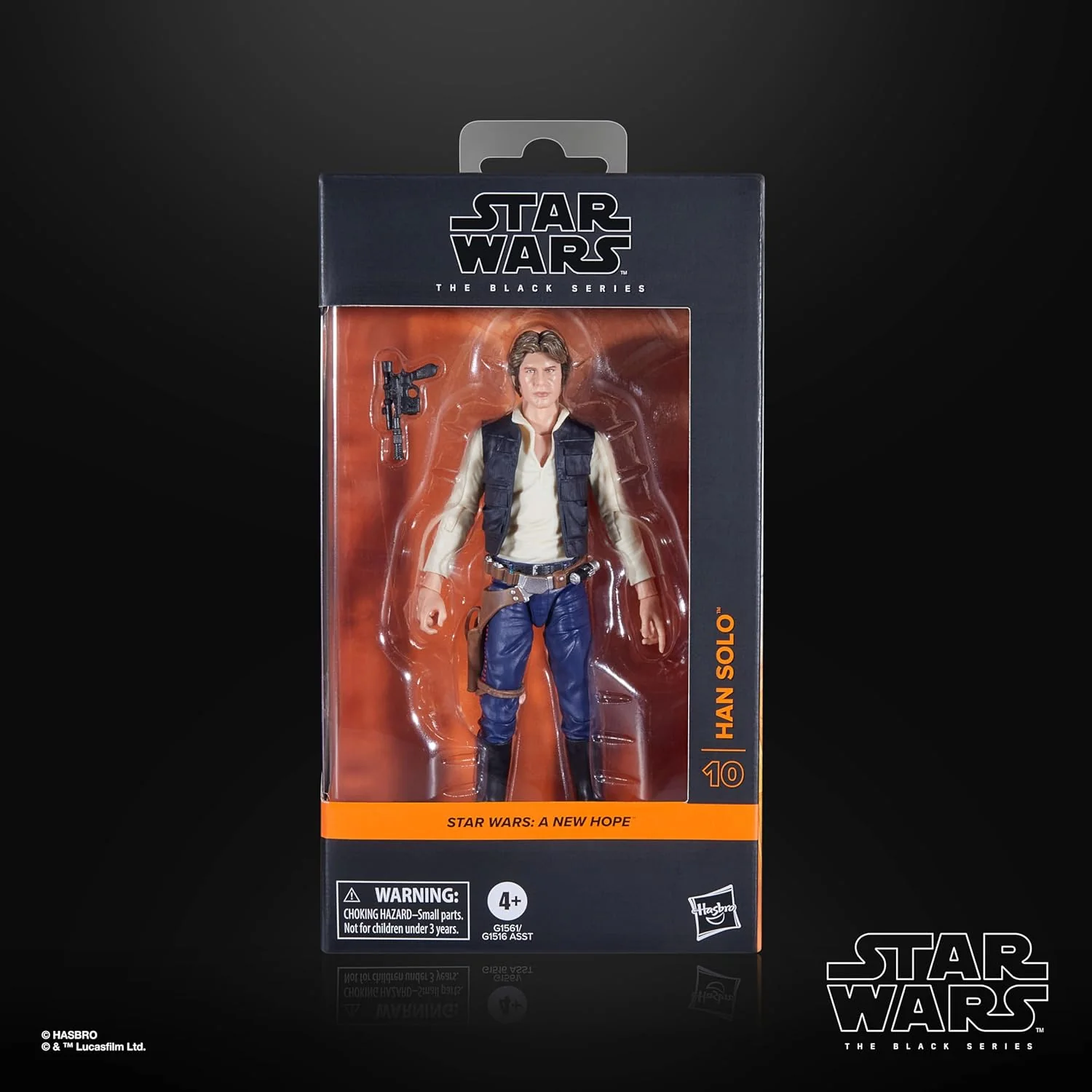 Hasbro Star Wars: The Black Series Han Solo (A New Hope) Action Figure - Image 2