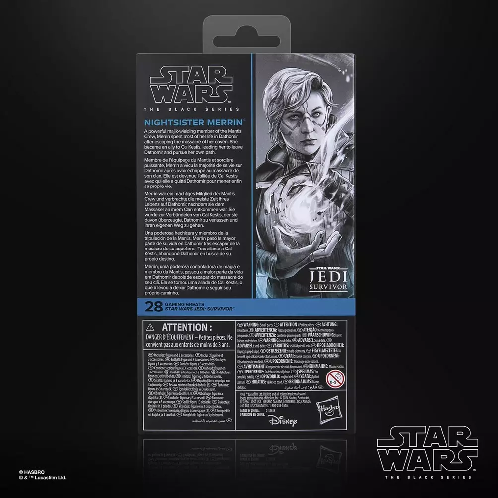 Hasbro Star Wars The Black Series: Jedi Survivor Nightsister Merrin Action Figure - Image 3