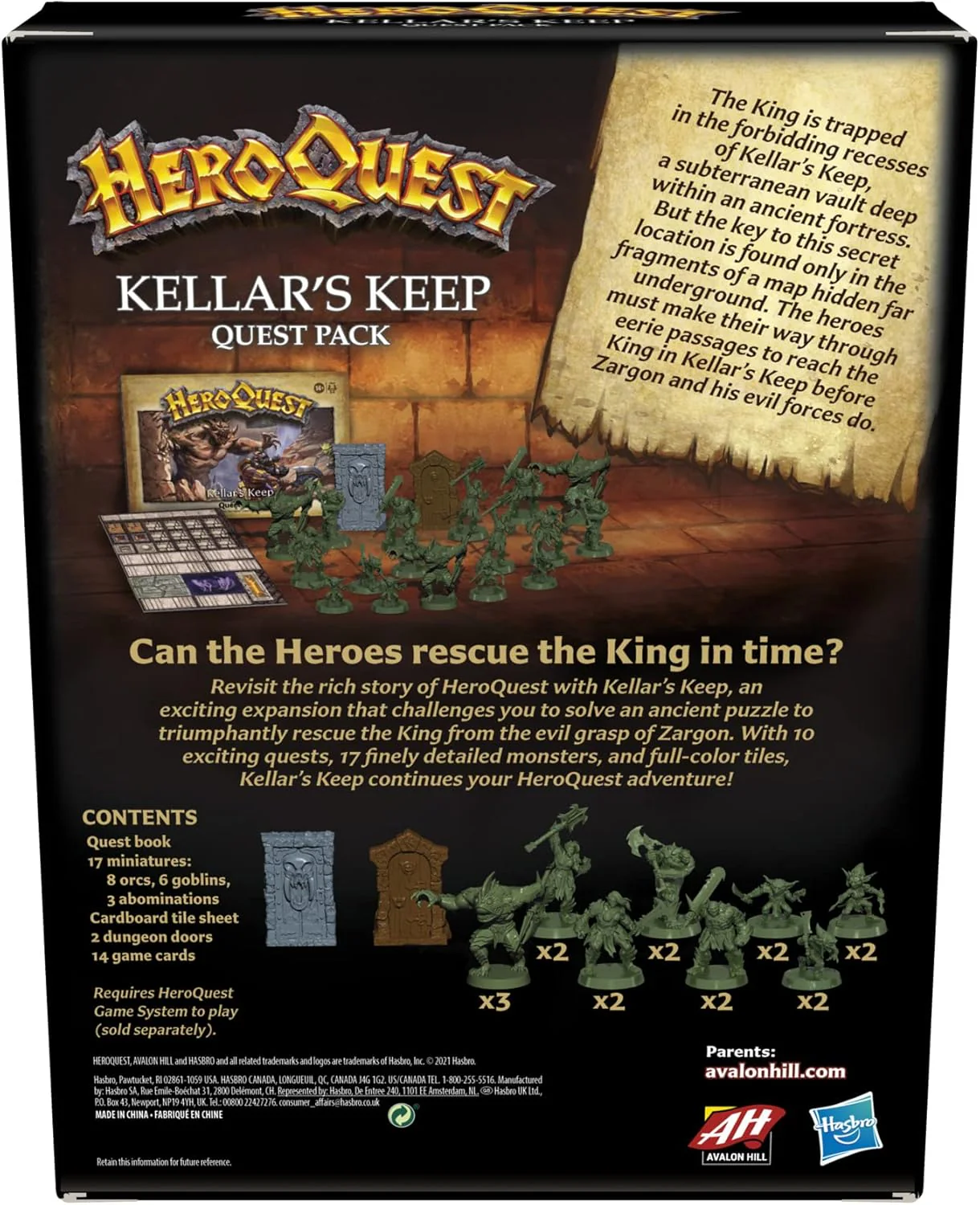 HeroQuest: Kellar's Keep Expansion - Image 3