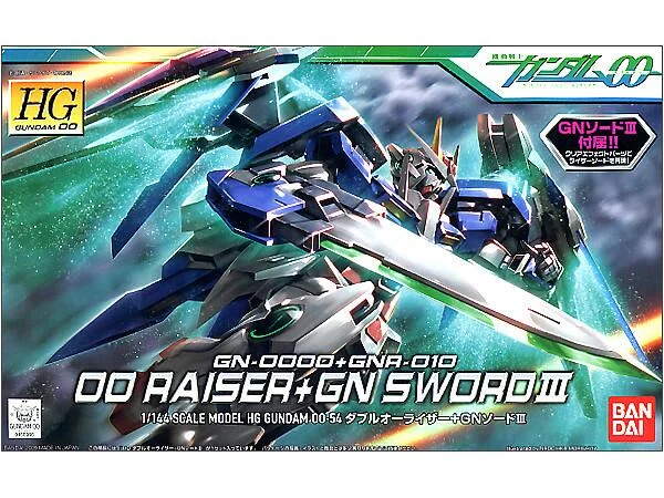 HG 1/144 00 Raiser + GN Sword III - Image 2