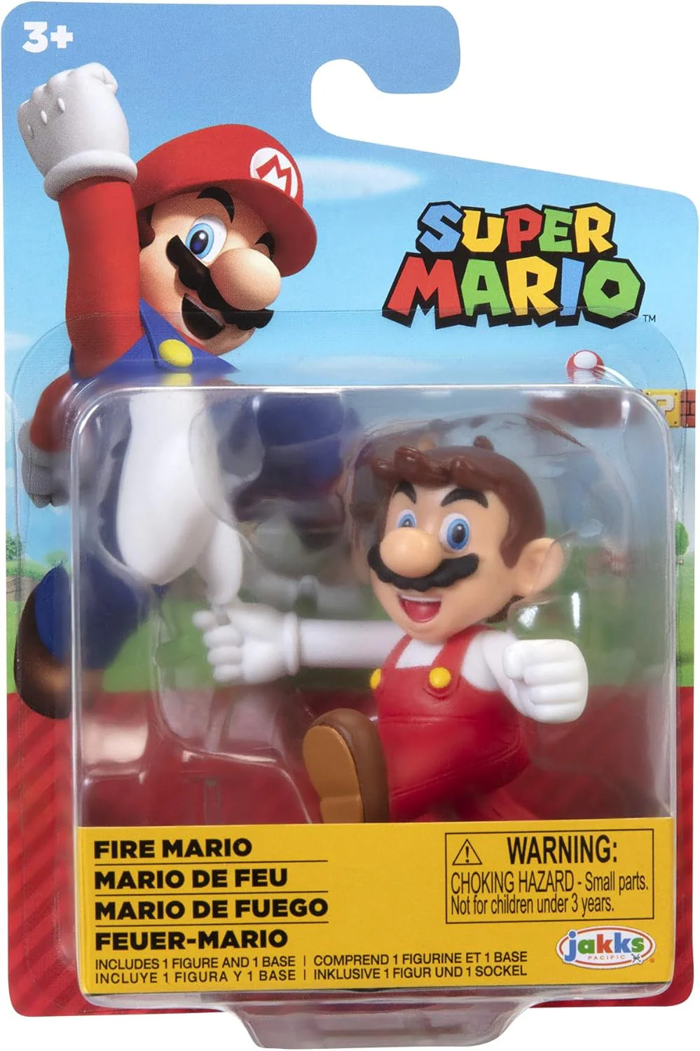 Jakks Pacific Super Mario: Fire Mario Figure - Image 2