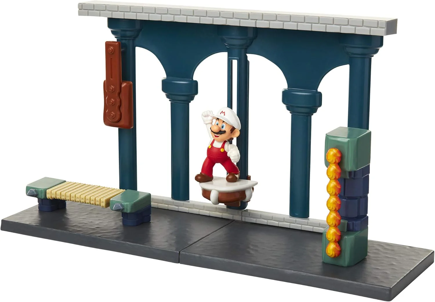 Jakks Pacific Super Mario Minifigure: Lava Castle Playset - Image 3
