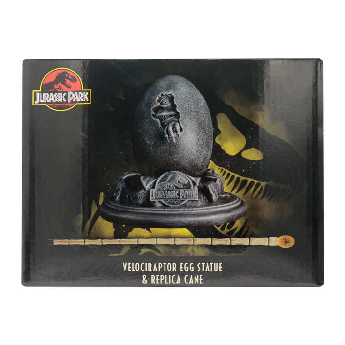 Jurassic Park 30th Anniversary Replica Egg & John Hammond Cane Set