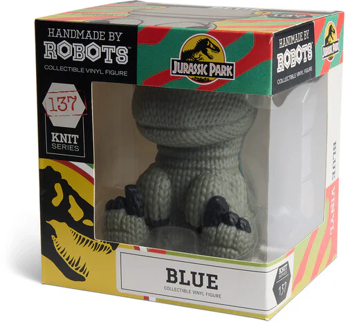 Jurassic Park: Blue 137 Collectible Vinyl Figure from Handmade By Robots - Image 2