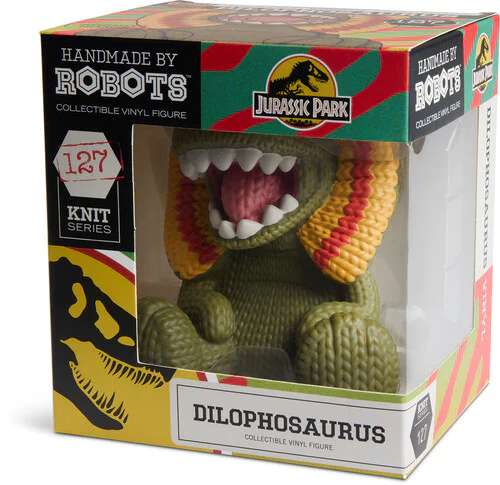 Jurassic Park: Dilophosaurus 127 Collectible Vinyl Figure from Handmade By Robots - Image 2