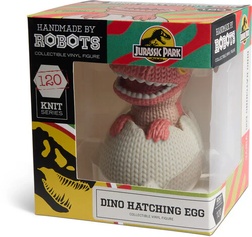 Jurassic Park: Hatching Egg 120 Collectible Vinyl Figure from Handmade By Robots - Image 2