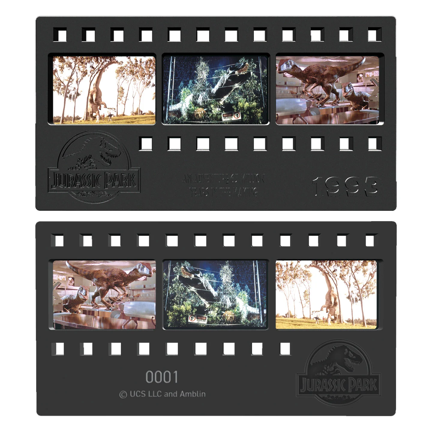 Jurassic Park – Metal Film Strip Collectible - Image 2