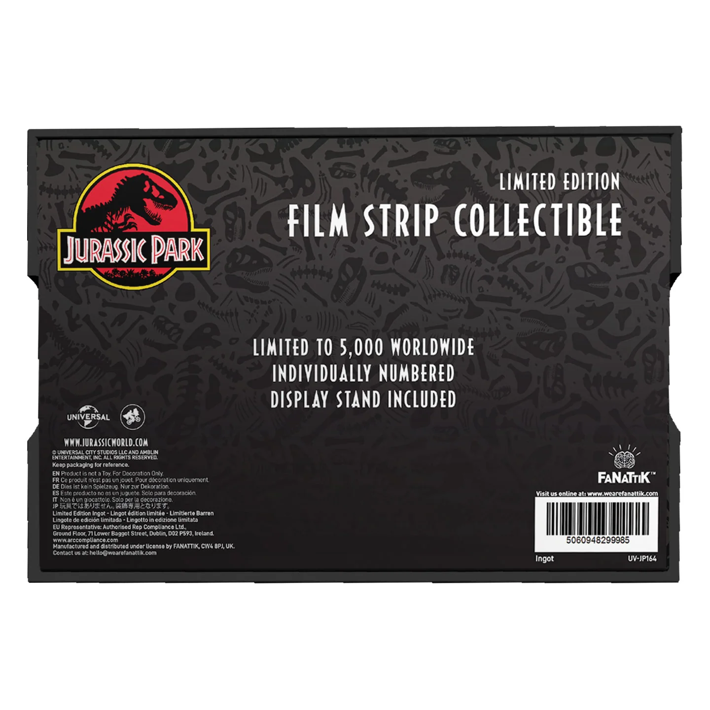 Jurassic Park – Metal Film Strip Collectible - Image 4