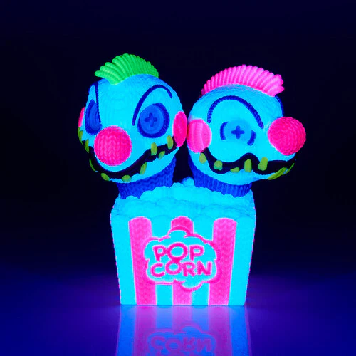 Killer Klowns: Popcorn Creature Klowns 109 (Limited Edition) Vinyl Figure from Handmade By Robots - Image 2