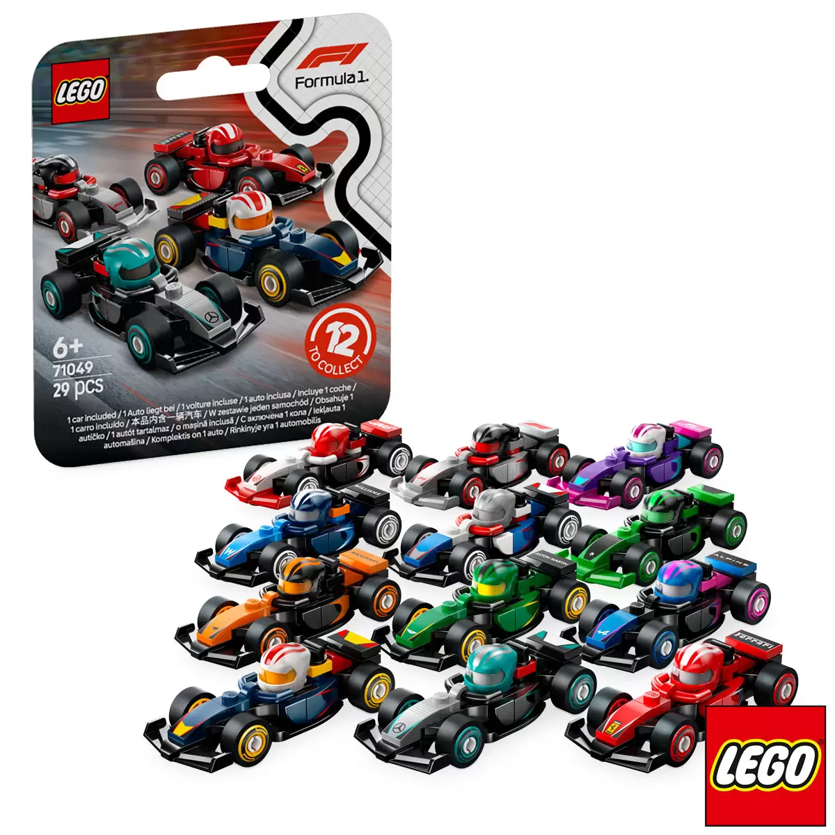LEGO F1 Mini-Figure 71049 (36 pcs Box) - Image 2
