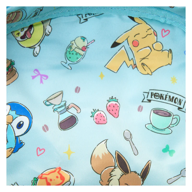 Loungefly - Pokemon Cafe Triple Pocket Backpack - Image 6