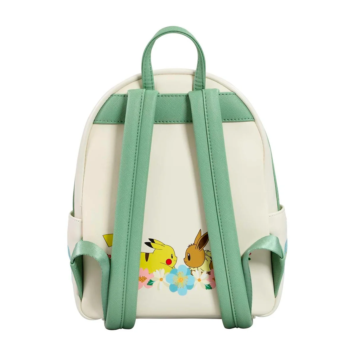 Loungefly - Pokemon Pikachu & Eevee Floral Mini Backpack - Image 2