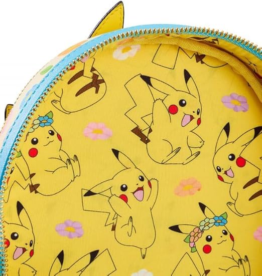 Loungefly - Pokemon Pikachu Floral Crown Mini Backpack - Image 3