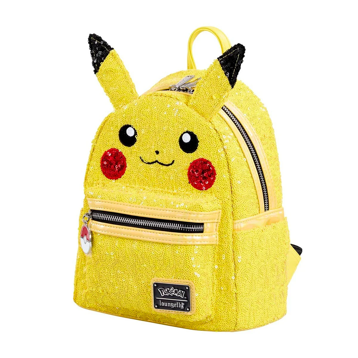 Loungefly - Pokemon Sequin Pikachu Mini Backpack - Image 3